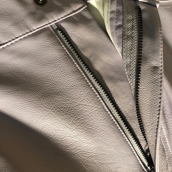 Zara High- waisted Faux Leather pants - Picture 7 of 10